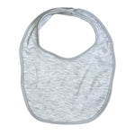 5-Pack Baby Bibs – Soft Cotton Elephant Design – Neutral Colors (Unisex)