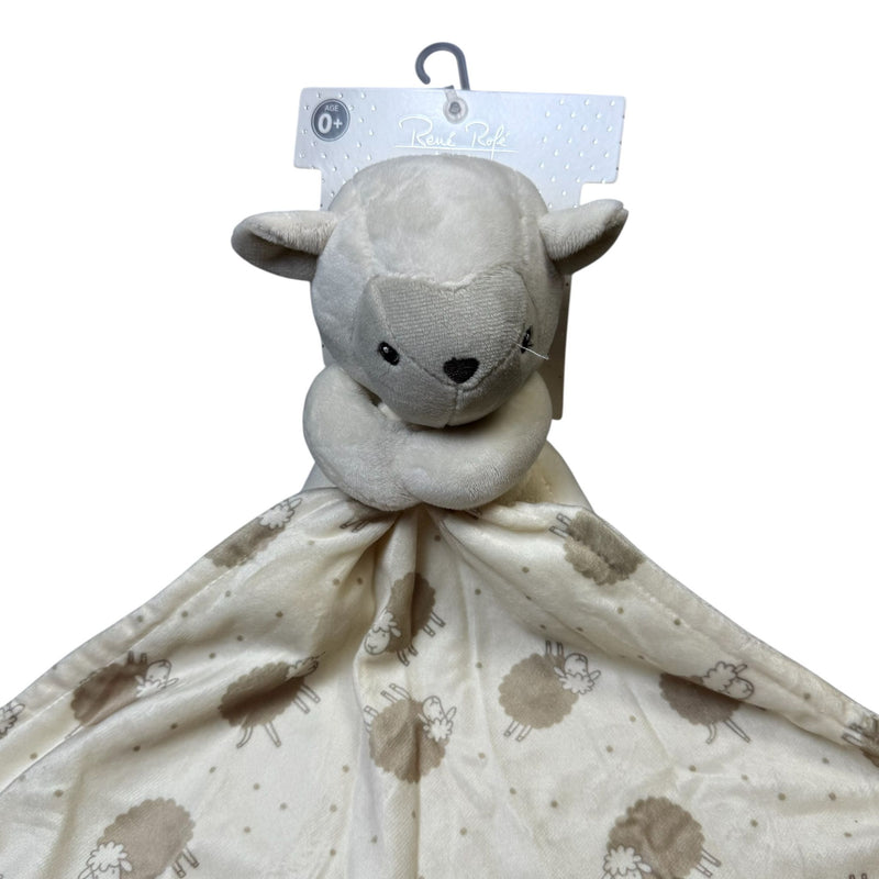 Rene Rofé Baby Lovey Security Blanket – Soft Plush Comfort Toy – Assorted Designs