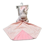 Rene Rofé Baby Lovey Security Blanket – Soft Plush Comfort Toy – Assorted Designs