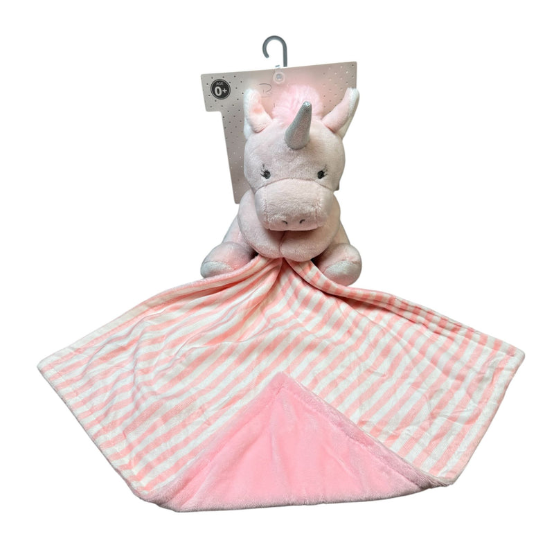 Rene Rofé Baby Lovey Security Blanket – Soft Plush Comfort Toy – Assorted Designs
