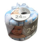Baby Washcloths – 24 Pack | Soft Cotton Face & Bath Cloths – Bon Bébé