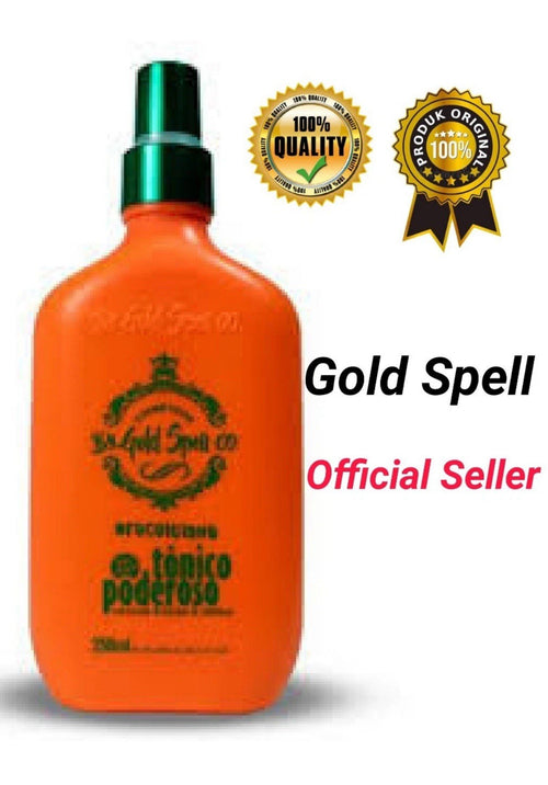 Gold Spell Powerful Hair Tonic 250ml | Biotin + Carrot + Baobab Growth Spray
