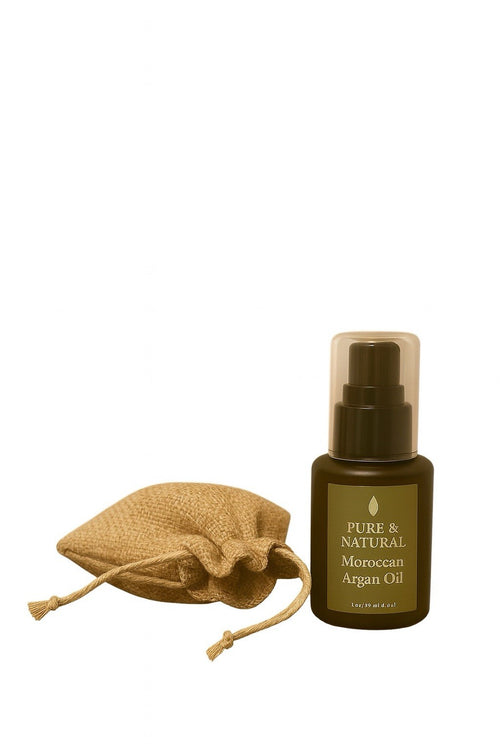 100% Pure Moroccan Argan Oil Hair Face & Nail Treatment Cold-Pressed Oil