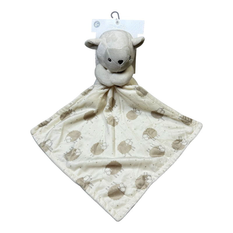 Rene Rofé Baby Lovey Security Blanket – Soft Plush Comfort Toy – Assorted Designs