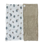 Rene Rofé Baby Plush Blanket – Cozy Sherpa – Soft & Warm Reversible Baby Blanket