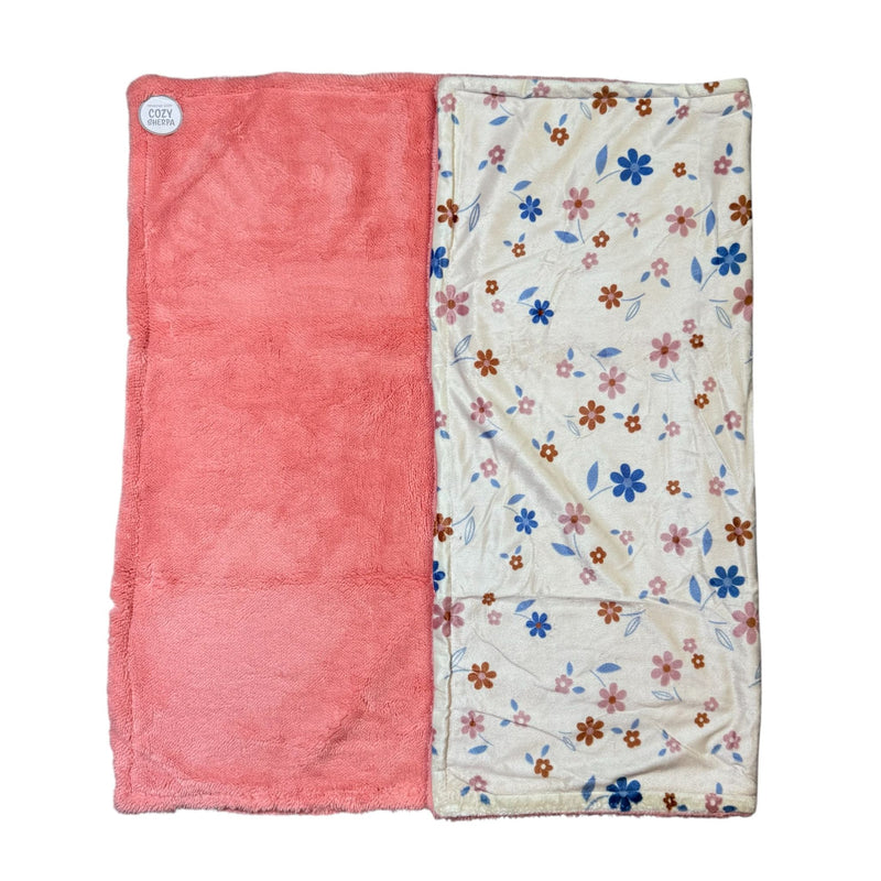 Rene Rofé Baby Plush Blanket – Cozy Sherpa – Soft & Warm Reversible Baby Blanket