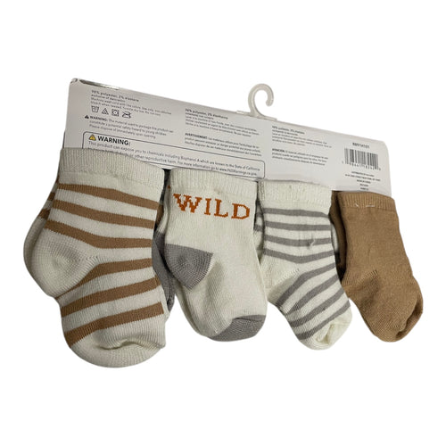 René Rofé Baby Socks Set – 8 Pairs Super Soft for Boys (0–9 Months)