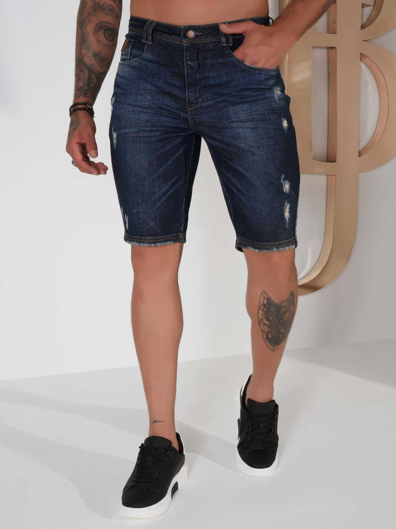 BERMUDA JEANS MASCULINA PIT BULL